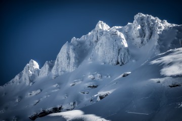 Photo Montagne givrée - Limited Edition - Finitions et cadres personnalisables - © Because Image