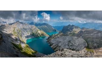 Photo Twin Lakes – Lacs d’Émosson - Limited Edition - Finitions et cadres personnalisables - © Because Image Photo Twin Lakes – Lacs d’Émosson - Limited Edition - Finitions et cadres personnalisables - © Because Image