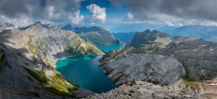 Photo Twin Lakes – Lacs d’Émosson - Limited Edition - Finitions et cadres personnalisables - © Because Image Photo Twin Lakes – Lacs d’Émosson - Limited Edition - Finitions et cadres personnalisables - © Because Image
