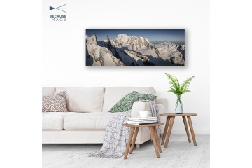 Photo Au coeur du massif du Mont-Blanc - Limited Edition - Finitions et cadres personnalisables - © Because Image Photo Au coeur du massif du Mont-Blanc - Limited Edition - Finitions et cadres personnalisables - © Because Image