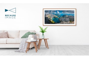 Photo Twin Lakes – Lacs d’Émosson - Limited Edition - Finitions et cadres personnalisables - © Because Image Photo Twin Lakes – Lacs d’Émosson - Limited Edition - Finitions et cadres personnalisables - © Because Image