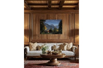 Photo Chalet de montagne - Open Edition - Finitions et cadres personnalisables - © Because Image Photo Chalet de montagne - Open Edition - Finitions et cadres personnalisables - © Because Image