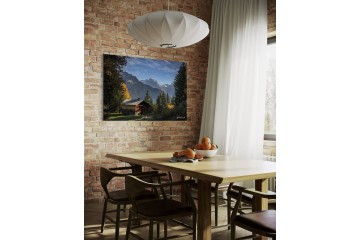 Photo Chalet de montagne - Open Edition - Finitions et cadres personnalisables - © Because Image Photo Chalet de montagne - Open Edition - Finitions et cadres personnalisables - © Because Image