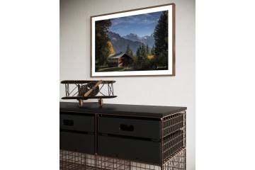 Photo Chalet de montagne - Open Edition - Finitions et cadres personnalisables - © Because Image Photo Chalet de montagne - Open Edition - Finitions et cadres personnalisables - © Because Image